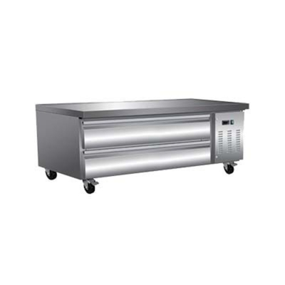 MVP Group ICBR-62 26" H All Stainless Steel IKON Chef Base Refrigerator