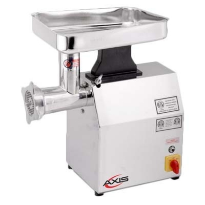 MVP Group AX-MG22 #22 Attachment Hub Stainless Steel Axis Meat Grinder - 115 Volts