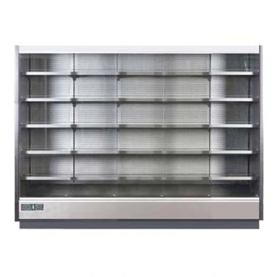 MVP Group KGV-MO-5-R 123.1" W Vertical Hydra-Kool High Volume Refrigerated Open Merchandiser - 115 Volts