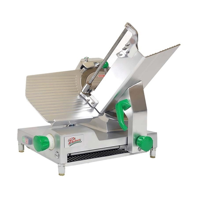 MVP Group PS-12D 12" Blade Anodized Aluminum Primo Meat Slicer - 120 Volts