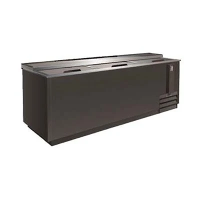 MVP Group IBC-95 30.3 Cu. Ft. Capacity Stainless Steel Top Electronic Thermostat IKON Bottle Cooler - 115 Volts 1-Ph