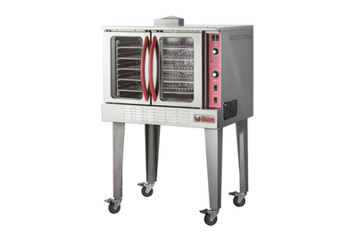 MVP Group IGCO-NG 38.12" W Full Size Natural Gas IKON Cooking Single Convection Oven - 54,000 BTU