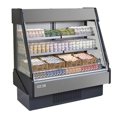 MVP Group KGL-RM-60-R 60.5" W Vertical Hydra-Kool Grab-N-Go Open Merchandiser - 115 Volts
