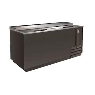 MVP Group IBC-49 13.5 Cu. Ft. Capacity Stainless Steel Top Electronic Thermostat IKON Bottle Cooler - 115 Volts 1-Ph