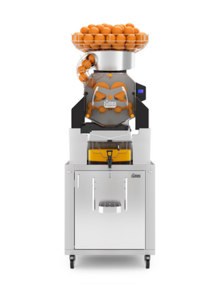 Zumex 08842 SPEED S+PLUS TANK ALL-IN-ONE Stainless Steel and Plastic Citrus Juicer with Pulp Extractor Floor Model Electric Speed S +Plus Tank All-in-One