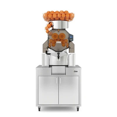 Zumex 08820 SPEED UP ALL-IN-ONE WIDE MIRROR 44 Lbs. Feeder Capacity Floor Model Speed Up All-in-One Wide Mirror Juicer - 120 Volts 1-Ph