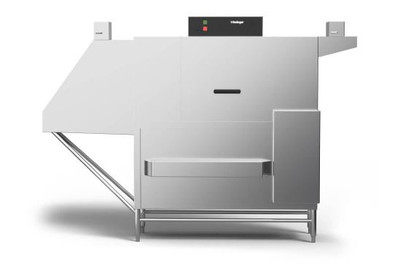 Insinger TRAC 321-2 528 Trays Per Hour High Temperature Single Tank Trac Tray Washer - 208 Volts 3-Ph