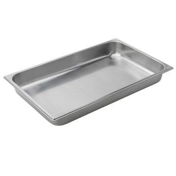 American Metalcraft CDFP55 Stainless Steel Rectangular Chafer Food Pan