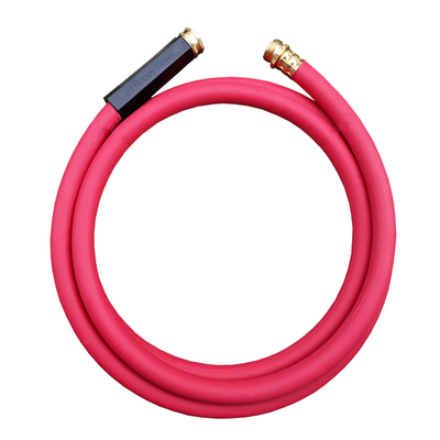 Axia H50R 50' Long Red Rubber Water Hose