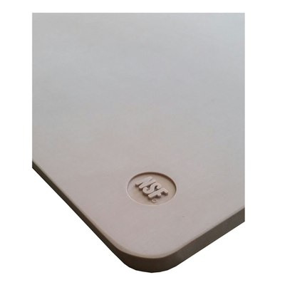 Axia RCB152012 20" W x 15" D x 0.5" Thick Beige Rubber Cutting Board