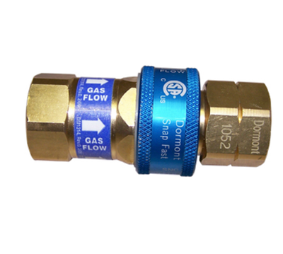 Dormont A75 3/4" ID Push-to-Connect Quick-Disconnect Coupling