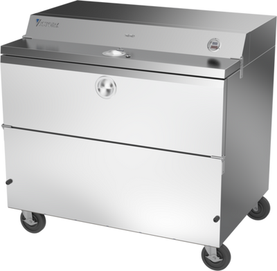 Victory VMCF49-1-S-HC 49" W All Stainless Steel School Milk Cooler - 115 Volts