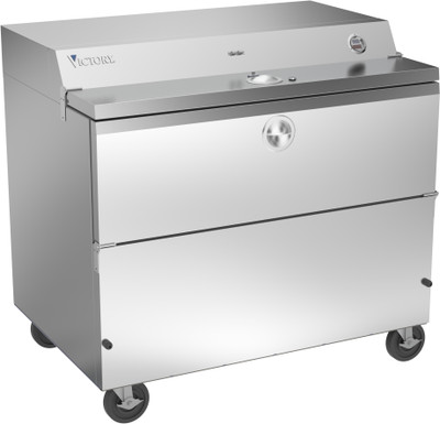Victory VMCF49-1-S-HC 49" W All Stainless Steel School Milk Cooler - 115 Volts