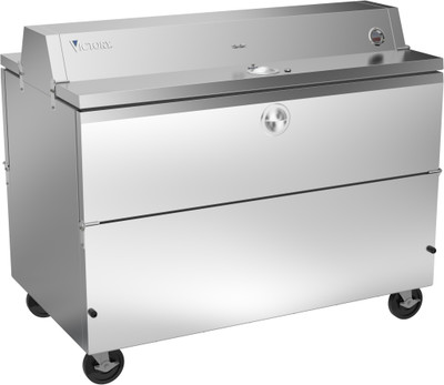 Victory VMCFD58-1-S-HC 58" W All Stainless Steel School Milk Cooler - 120 Volts