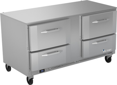 Victory VURD60HC-4 60" W Under Counter Refrigerator - 115 Volts