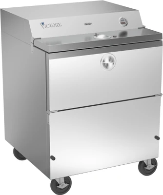 Victory VMCF34-1-S-HC 34" W All Stainless Steel School Milk Cooler - 115 Volts