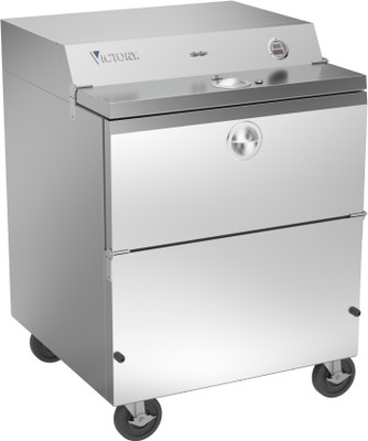 Victory VMCF34-1-S-HC 34" W All Stainless Steel School Milk Cooler - 115 Volts