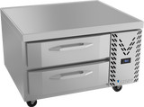 Victory CBR36HC 36" W 2 Drawers Chef Base Refrigerator - 115 Volts