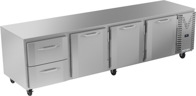 Victory VURD119HC-2 118.88" W Under Counter Refrigerator - 115 Volts