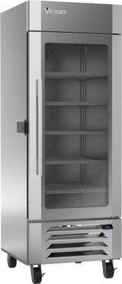 Victory LSF27HC-1-IQ 25.5 Cu. Ft. Reach In One Section UltaSpec Series Merchandiser Freezer - 115 Volts 1-Ph