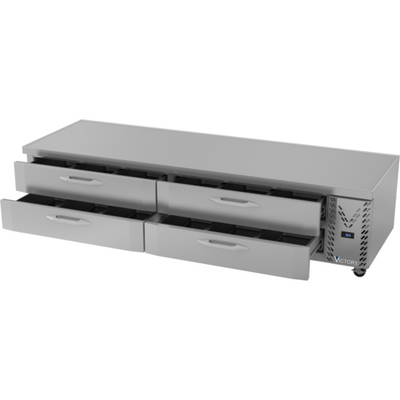 Victory CBF96HC 96" W 4 Drawers Chef Base Freezer - 115 Volts