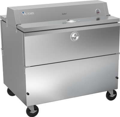 Victory VMCFD49-1-S-HC 49" W All Stainless Steel School Milk Cooler - 115 Volts