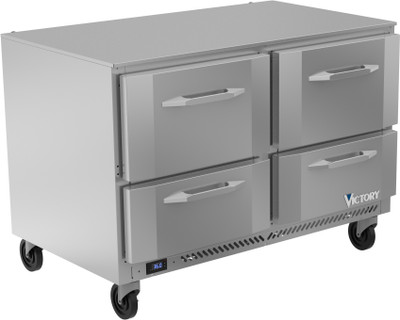 Victory VURD48HC-4 48" W Under Counter Refrigerator - 115 Volts