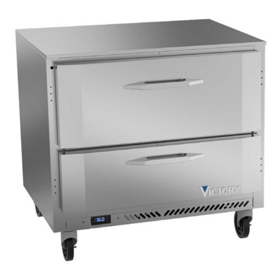 Victory VURD36HC-2 36" W Under Counter Refrigerator - 115 Volts