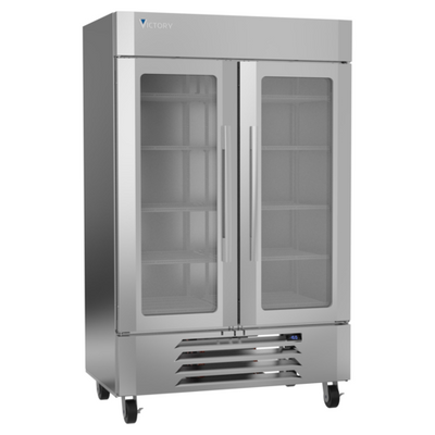 Victory LSF49HC-1-IQ 46.1 Cu. Ft. Reach In Two Section UltaSpec Series Merchandiser Freezer - 115 Volts 1-Ph