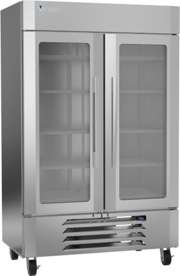 Victory LSF49HC-1-IQ 46.1 Cu. Ft. Reach In Two Section UltaSpec Series Merchandiser Freezer - 115 Volts 1-Ph