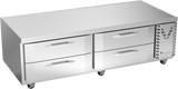 Victory CBF72HC 72" W 4 Drawers Chef Base Freezer - 115 Volts