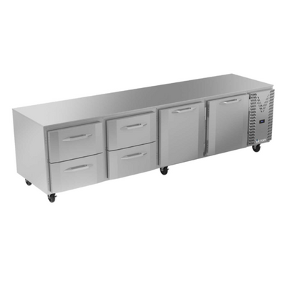 Victory VURD119HC-4 118.88" W Under Counter Refrigerator - 115 Volts