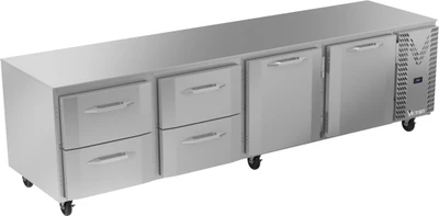 Victory VURD119HC-4 118.88" W Under Counter Refrigerator - 115 Volts