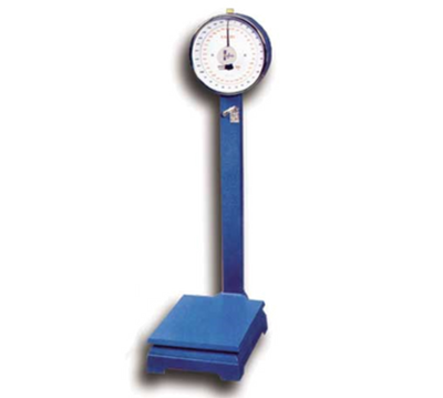 Omcan USA 10843 110 Lbs. Enameled Steel Two Dial Platform Scale