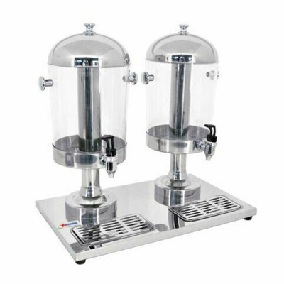 Omcan USA 19479 16 Qt. Double Round Juice Dispenser