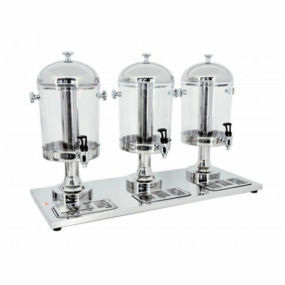 Omcan USA 19480 24 Qt. Triple Round Juice Dispenser