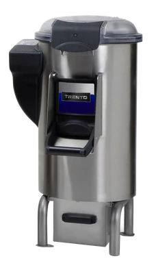 Omcan USA 44185 39.6 Lbs. Stainless Steel Electric Countertop Potato Peeler - 115 Volts