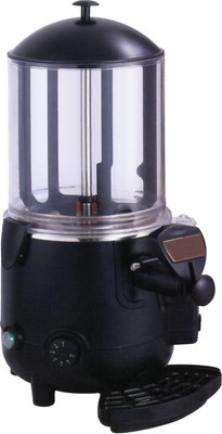 Omcan USA 31840 10 Liter Polycarbonate Bowl Electric Countertop Hot Chocolate Dispenser - 110 Volts 1-Ph