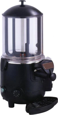 Omcan USA 31840 10 Liter Polycarbonate Bowl Electric Countertop Hot Chocolate Dispenser - 110 Volts 1-Ph