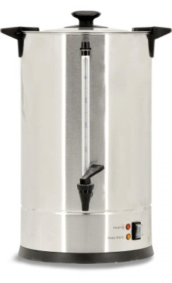 Omcan USA 43140 3.5 Gallon Stainless Steel Coffee Percolator - 110 Volts 1-Ph