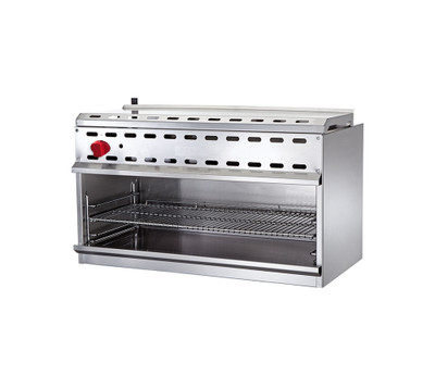 Omcan USA 46032 48" W Natural Gas Countertop Cheesemelter