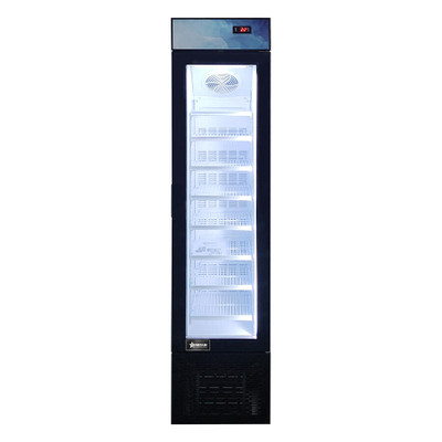 Omcan USA 47242 16.5" W Hinged Door Slim Display Freezer - 110 Volts