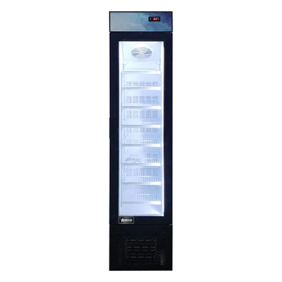 Omcan USA 47242 16.5" W Hinged Door Slim Display Freezer - 110 Volts