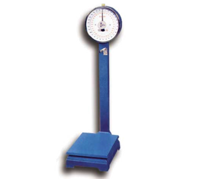 Omcan USA 10841 330 Lbs. Enameled Steel Two Dial Platform Scale