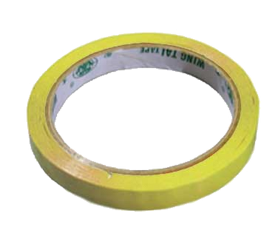 Omcan USA 31352 9mm Wide 66m Long Yellow PVC Poly Bag Sealer Tape (16 Rolls per Pack)
