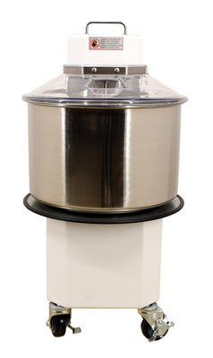 Omcan USA 47088 70.5 Lbs. Stainless Steel Removable Froged Tool Spiral Mixer - 220 Volts 1.5 HP