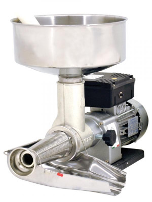 Omcan USA 41418 Stainless Steel Cover Tomato Squeezer Electric - 120 Volts