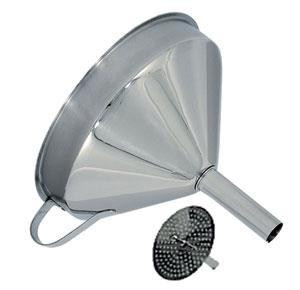 Omcan USA 80415 5" Top Diameter Stainless Steel Funnel
