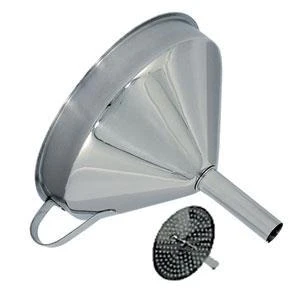 Omcan USA 80415 5" Top Diameter Stainless Steel Funnel