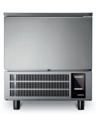 Omcan USA 48703 32.2" W Stainless Steel Internal Glossy Finish Countertop Trento Blast Chiller - 220 Volts